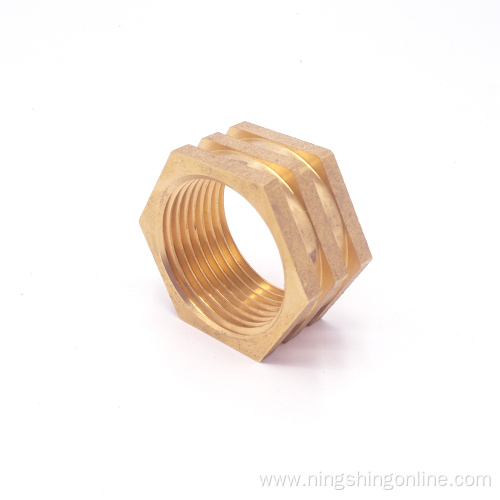 Brass customized hexagonal nut